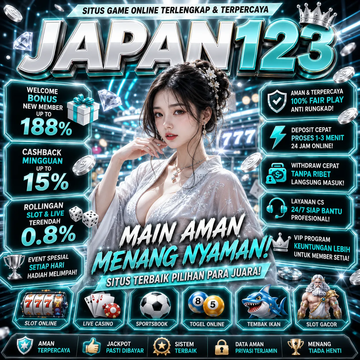 JAPAN123 Banner